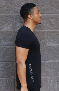 Modern Grit Day One Essential Tee - Side View